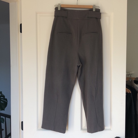 High waisted cropped pants - Picture 2 of 7